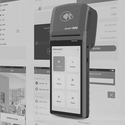 كيف يقوم نظام Android POS بطباعة الصور ذات التدرج الرمادي